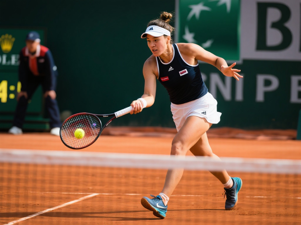 郑钦文逆转梅尔滕斯 挺进WTA500查尔斯顿八强