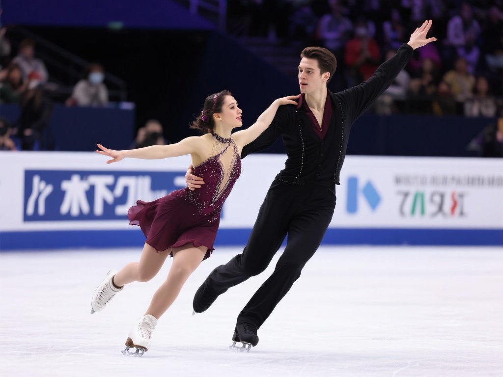 世界花样滑冰锦标赛双人短节目精彩角逐