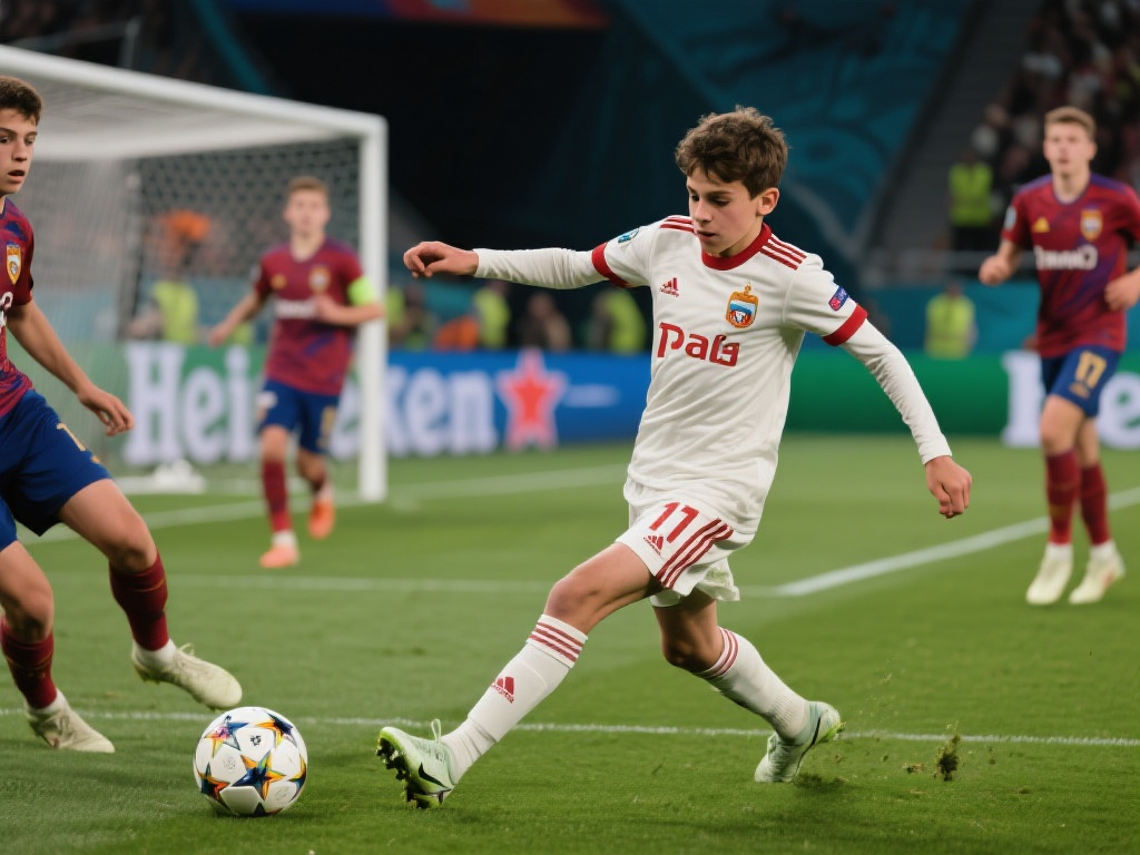 17岁天才亚马尔百场神迹 1V5险绝杀国米两中柱