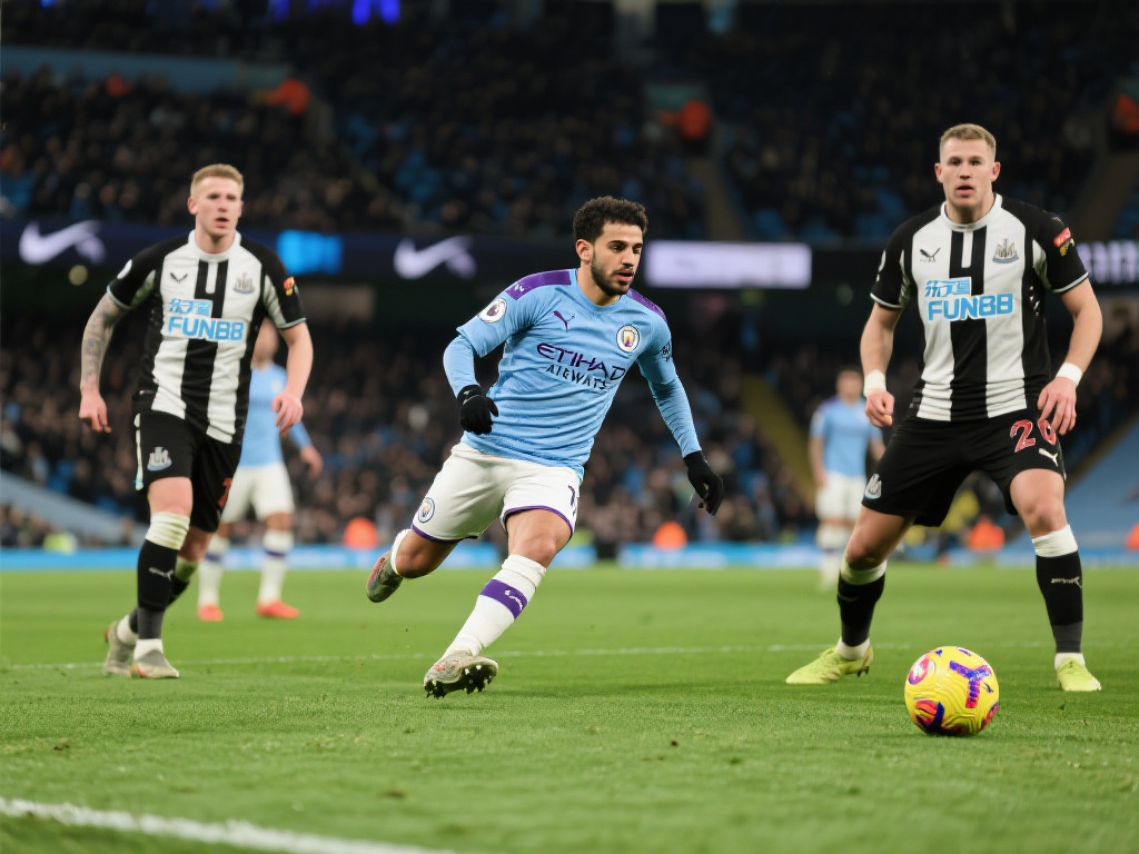 曼城4球碾压纽卡！马尔穆什戴帽助力重返英超前四